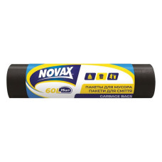 Пакети для сміття Novax 60л 15шт
