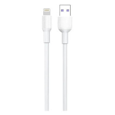 Кабель Aspor A081 Silicone Lightning 1м білий