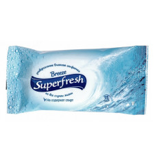Серветки вологі Superfresh Breeze 15шт