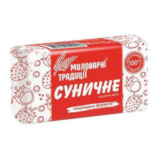 Мило Мыловаренные традиции Суничне 180г Мило Мыловаренные традиции Суничне 180г