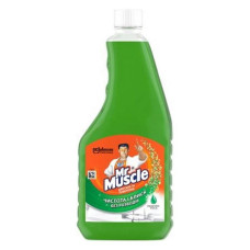 Засіб для миття скла Mr Muscle з нашатирним спиртом запасний блок 500мл