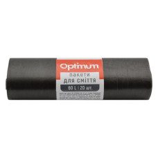 Пакет для сміття PRO Service Optimum чорний 60л 20шт