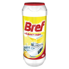 Порошок для чищення Bref Ефект соди Лимон 500г