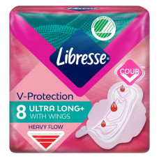 Прокладки гігієнічні Libresse Ultra Super Soft 5 крапель 8шт Прокладки гігієнічні Libresse Ultra Super Soft 5 крапель 8шт