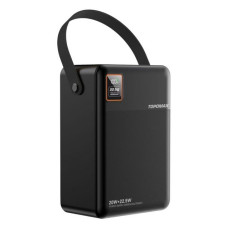 Портативний зарядний пристрій Topomax 80000mAh 22, 5W/20W з ліхтариком чорний Портативний зарядний пристрій Topomax 80000mAh 22, 5W/20W з ліхтариком чорний