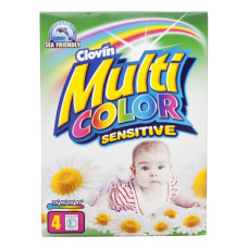 Пральний порошок для дитячої білизни Multicolor Sensitive 400г Пральний порошок для дитячої білизни Multicolor Sensitive 400г