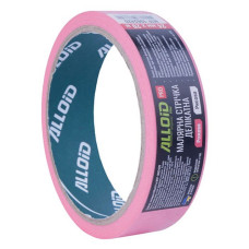Стрічка малярська Alloid Pro MTP-1002420 делікатна рисова 24ммх20м 100мкм рожева