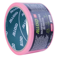 Стрічка малярська Alloid Pro MTP-1004820 делікатна рисова 48ммх20м 100мкм рожева