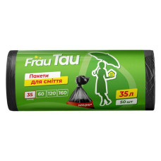 Пакети сміттєві Frau Tau HD 35л 50шт
