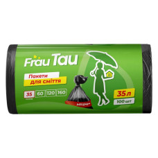 Пакети сміттєві Frau Tau HD 35л 100шт
