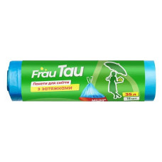 Пакети сміттєві із затяжками Frau Tau HD 35л 15шт