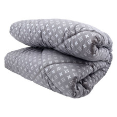 Ковдра Textile House двоспальна 180х210см холлофайбер сіра