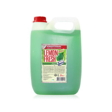 Засіб для миття посуду Lemon Fresh 5 л зелений