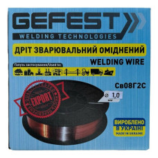 Дріт зварювальний Gefest d 1мм 3.8кг