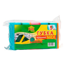 Губки кухонні EkOplus 5шт