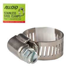 Хомут нержавійка Alloid 13-23 W2 10шт