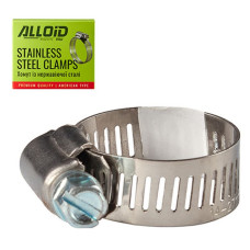 Хомут нержавійка Alloid 14-27 W2 10шт