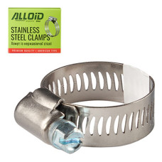Хомут нержавійка Alloid 18-32 W2 10шт