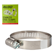 Хомут нержавійка Alloid 33-57 W2 10шт