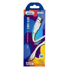 Кабель Jokade JA018 PD Micro 120W 1м білий Кабель Jokade JA018 PD Micro 120W 1м білий