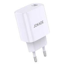 Мережевий зарядний пристрій Jokade JB043 USB-C/PD20W білий Мережевий зарядний пристрій Jokade JB043 USB-C/PD20W білий