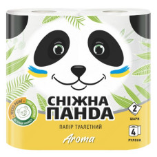 Туалетний папір Сніжна Панда Aroma 2 шари 4 шт Туалетний папір Сніжна Панда Aroma 2 шари 4 шт