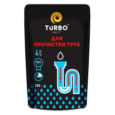 Гранули для прочищення каналізаційних труб TURBOчіст 200г