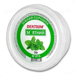 Зубний порошок Enjee М'ятний 70г