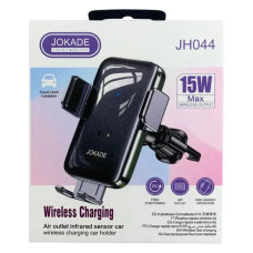 Автотримач Jokade JH044 15W Wireless Charging Infrared чорний