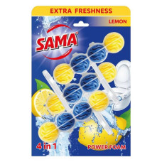 Блок для очищення унітазу SAMA Лимон 3х65г