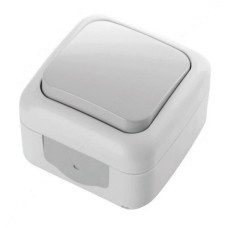 Вимикач Viko 5501 Palmiye Water Proof сірий