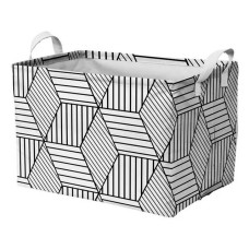 Кошик Idea Home TC-33 тканинний Geometry 38x26x24см