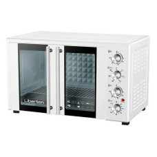 Електродуховка Liberton LEO-500 50л конвекція рожевий підсвічування White