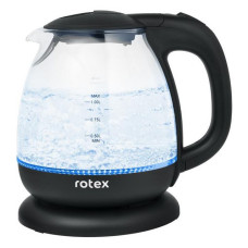 Електрочайник Rotex RKT80-B 1100Вт 1л скло