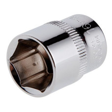 Головка шестигранна Intertool ET-0416 3/8 16мм Cr-V STORM
