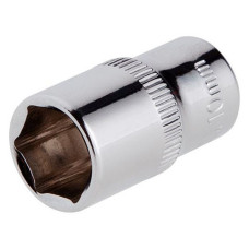 Головка шестигранна Intertool ET-0440 1/4 10мм Cr-V STORM