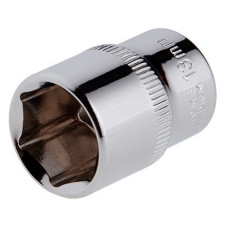 Головка шестигранна Intertool ET-0443 1/4 13мм Cr-V STORM