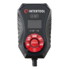 Зарядний пристрій Intertool AT-3027 6/12В 1.5А 230В зимовий режим дисплей