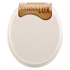 Сидіння для унітазу м'яке Vanna Lux без малюнку кремове