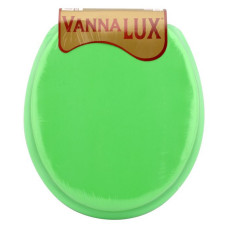 Сидіння для унітазу м'яке Vanna Lux без малюнка лаймове