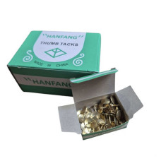Кнопки цвях 520 Hangfang 50шт золото