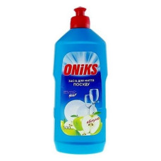 Засіб для миття посуду Oniks Зелене яблуко 500мл