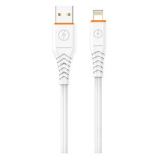 Кабель Aspor A126 Lightning Quick Charge 6А 1м білий