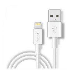Кабель Aspor A172 Plus Lightning 2м білий