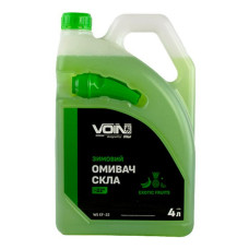 Омивач для скла Voin зимовий -22 4л екзотичні фрукти каністра з лійкою