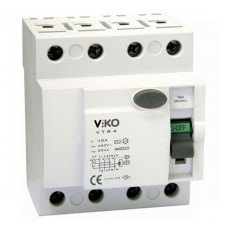 Диференціальний автомат Viko 4C 32А 30мА АС серія C магніт