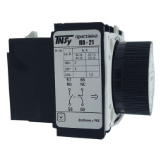 Додатковий контакт Techno Systems ПВ21 затримка на вкл 0.1-30сек 1NO плюс 1NC
