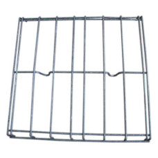 Решітка на газову плиту 4х конфорочну Івано-Франківськ 470х465 чорна