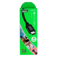 Кабель Jokade JA022 Micro 3A Silicone 1м чорний Кабель Jokade JA022 Micro 3A Silicone 1м чорний