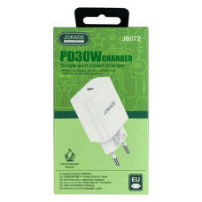 Мережевий зарядний пристрій Jokade JB072 USB-C/PD30W білий